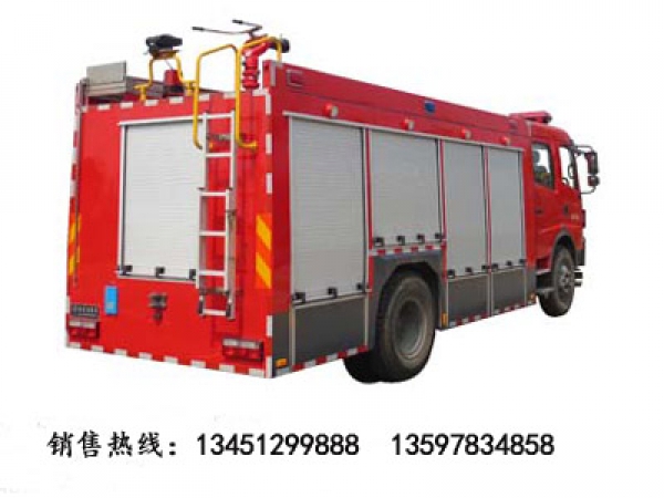 東風(fēng)153水罐(泡沫)消防車載液6噸(國(guó)五)